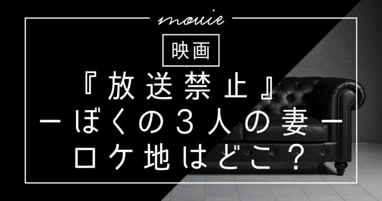 「放送禁止 ぼくの3人の妻」ロケ地はどこ？
